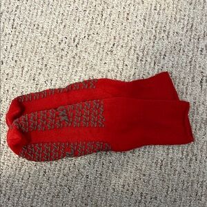 Red Non-Slip Socks